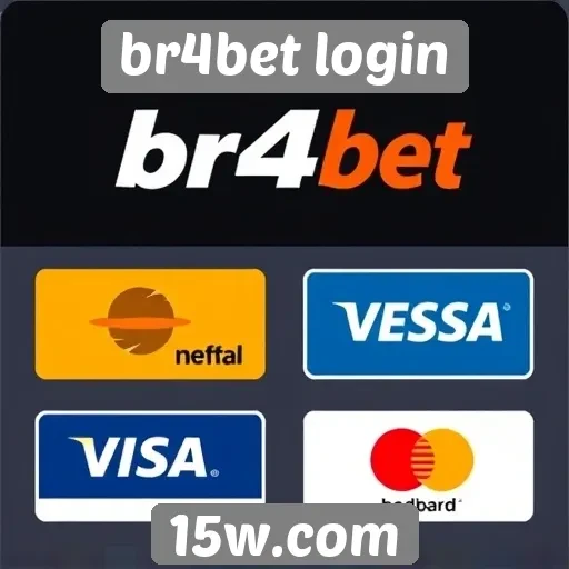 Métodos de pagamento disponíveis no br4bet login