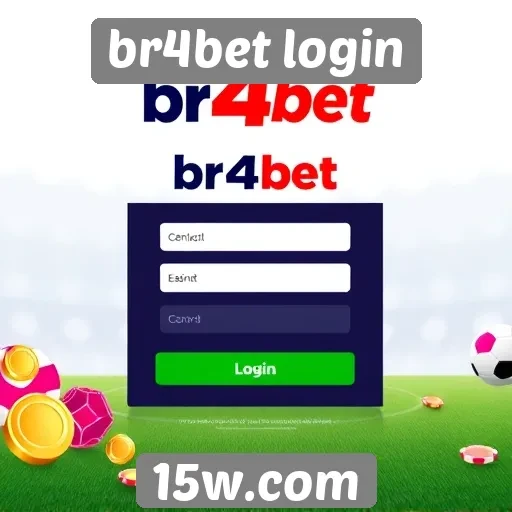 Interface do usuário do br4bet login